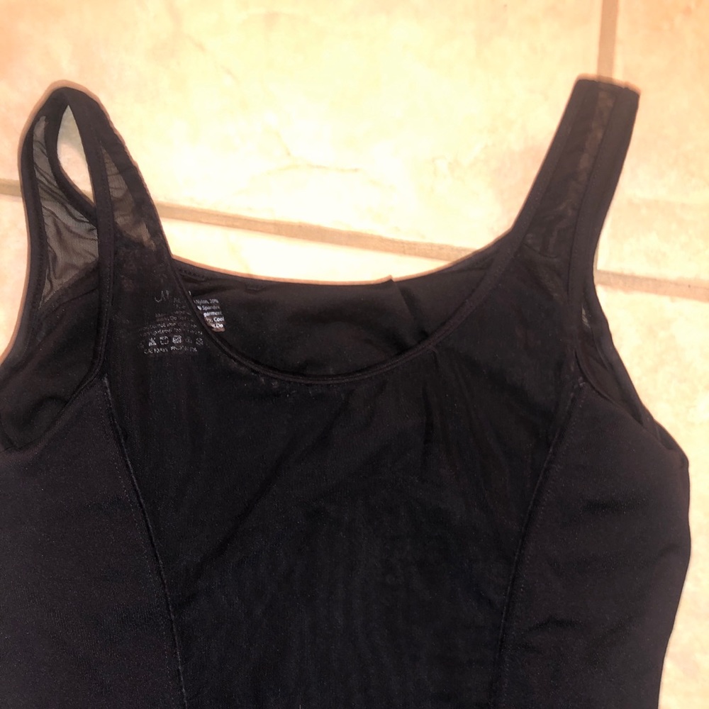 Mirella black leotard
